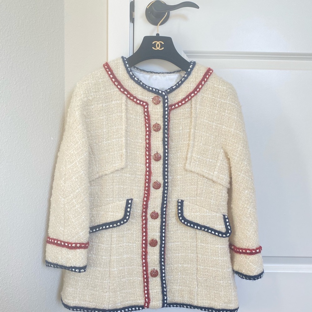Chanel wool tweed jacket
